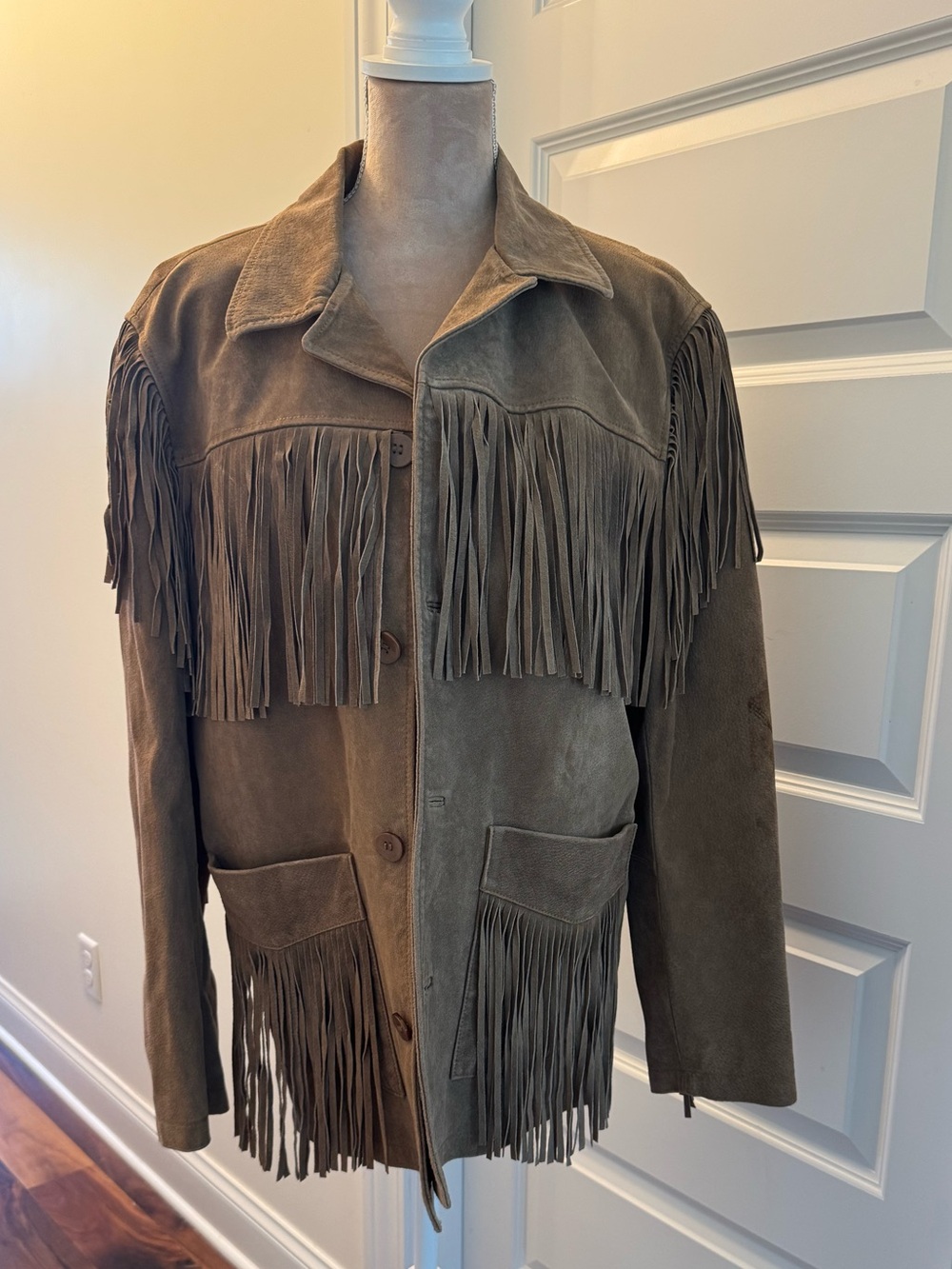 Scully M New Mushrooms Brown Leather Jacket